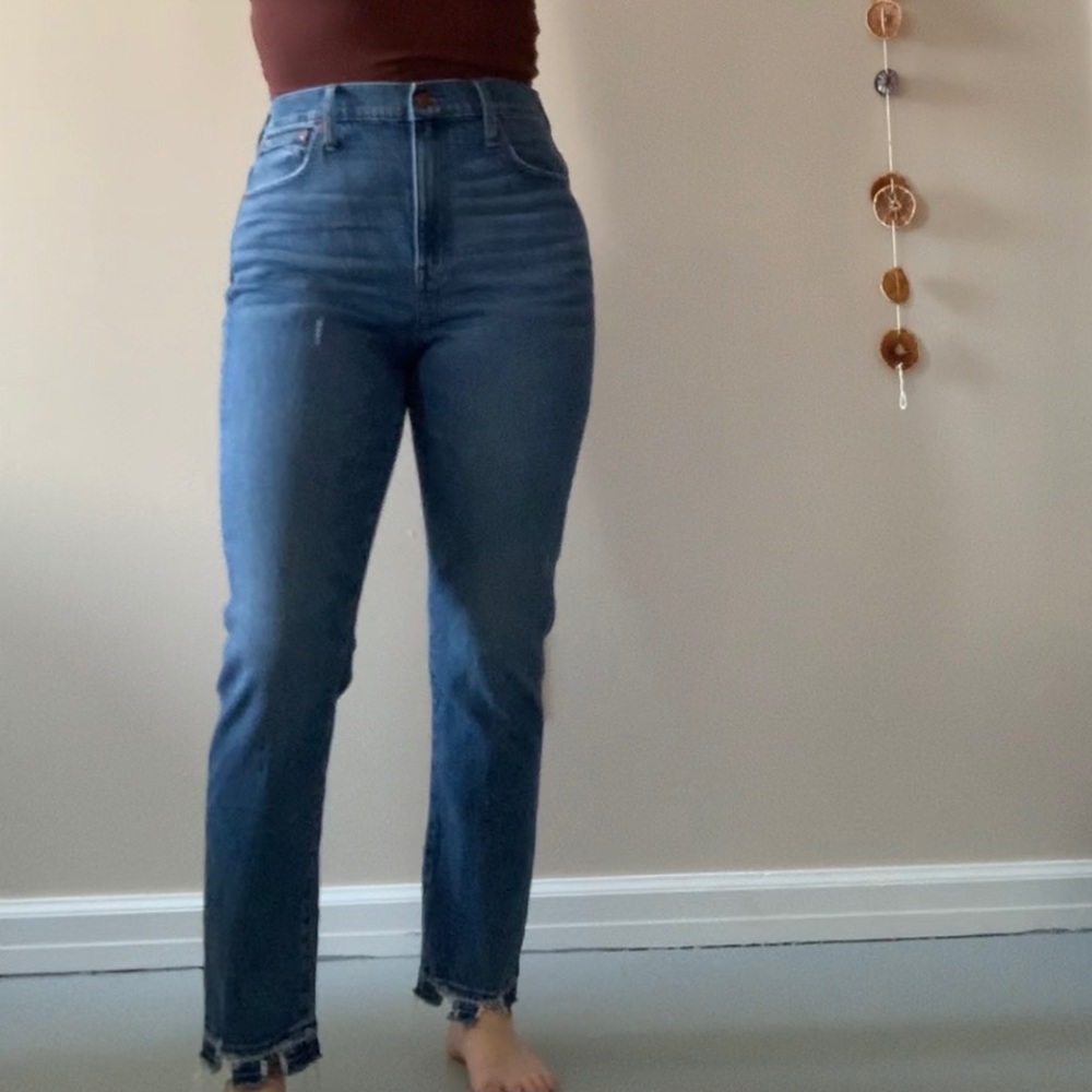 Madewell High Rise Slim Boyjean - SOLD